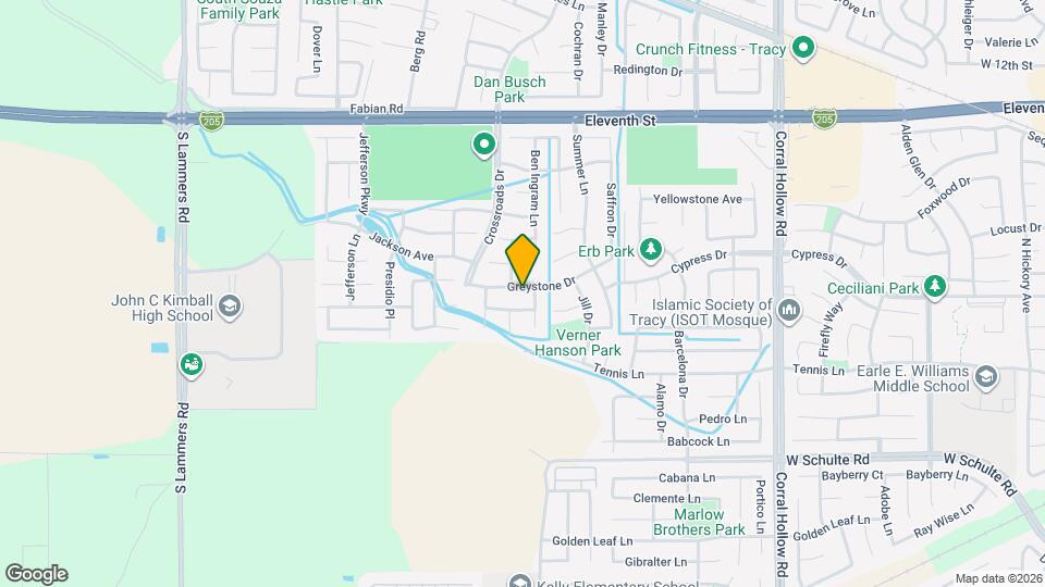 2566 Greystone Dr Map and Location Details