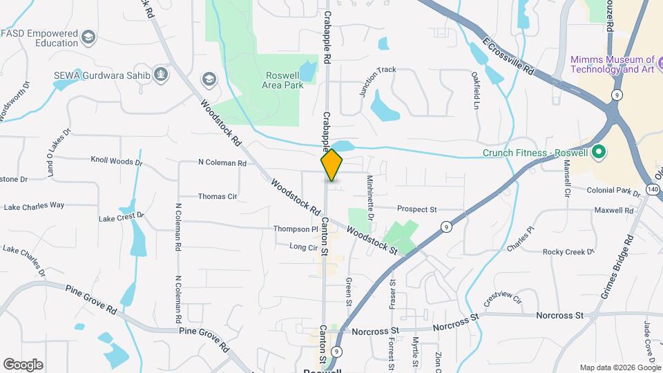 303 Canton Wy Map and Location Details