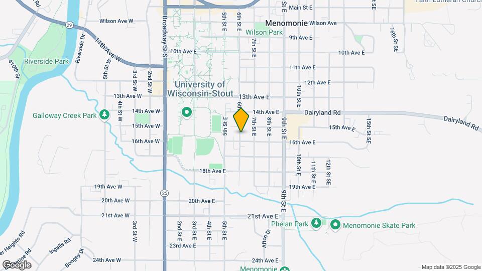 1512 6th St E Map and Location Details