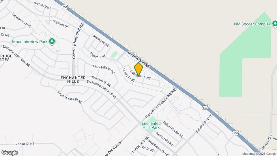 7100 Labrador Dr NE Map and Location Details