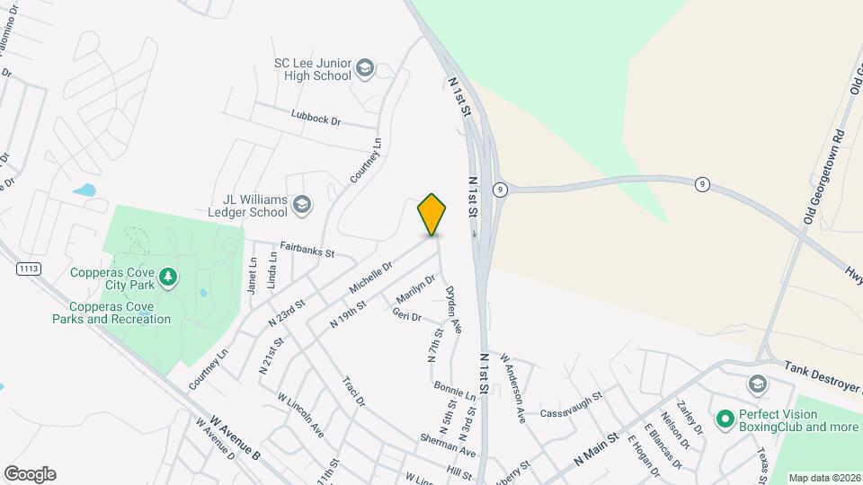 846 Michelle Dr Map and Location Details