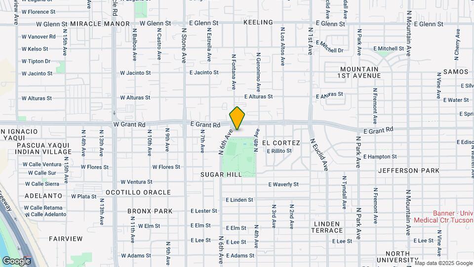 2342 N 6th Ave Map and Location Details