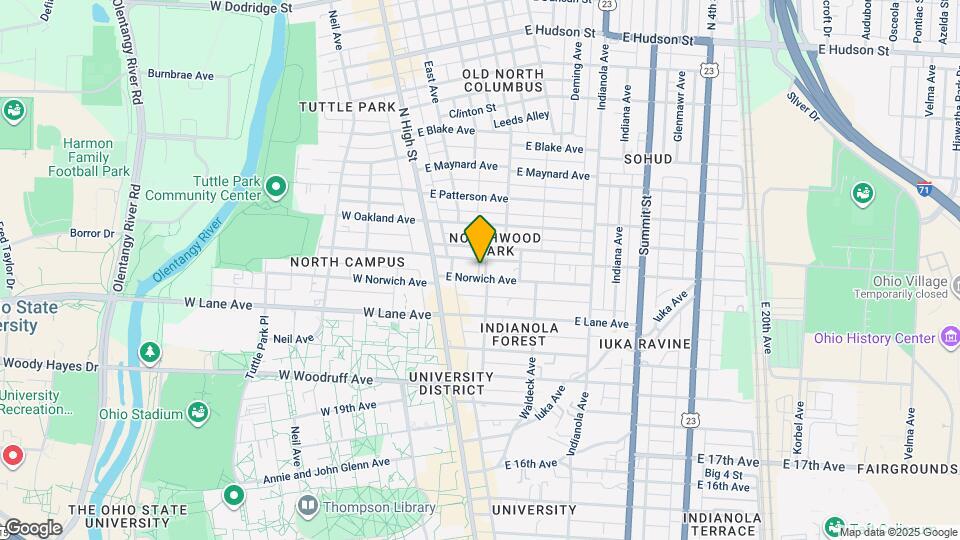 66 E Norwich Ave Map and Location Details