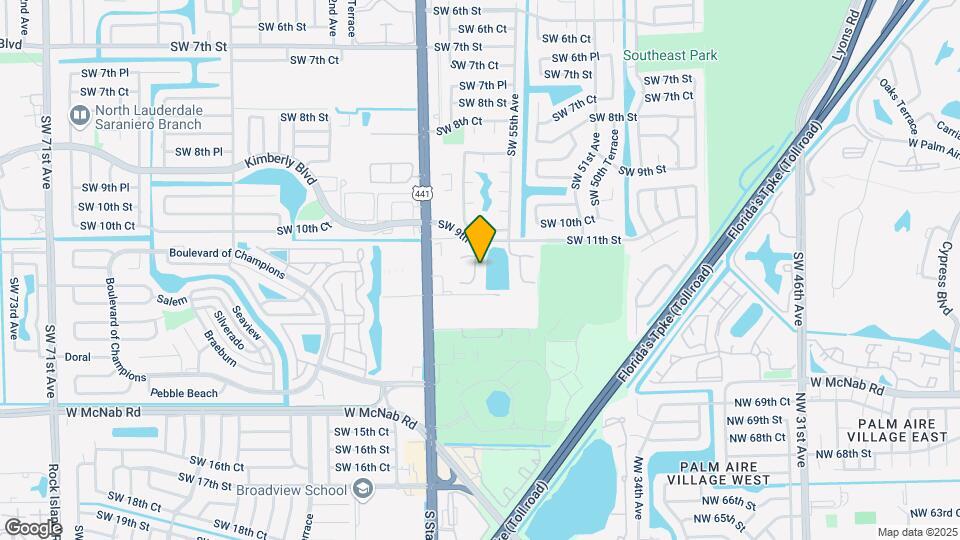 Oakland Hills | Single Story Apartment Homes Map and Location Details