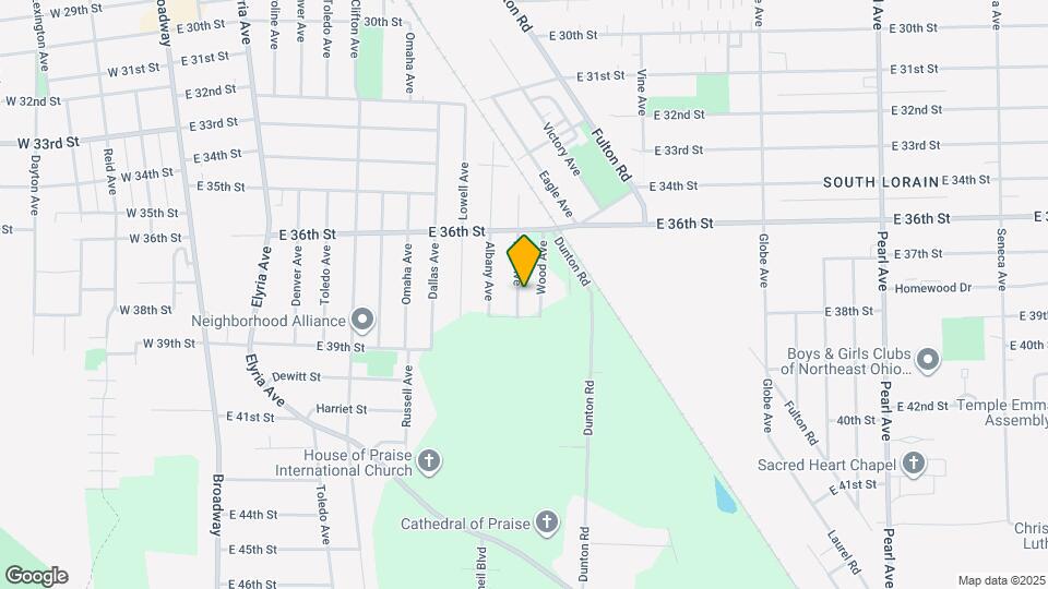 3751 Ada Ave Map and Location Details