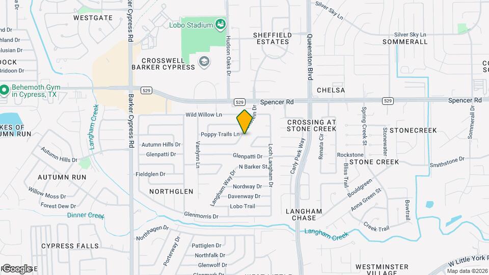 6818 Glenstein Dr Map and Location Details