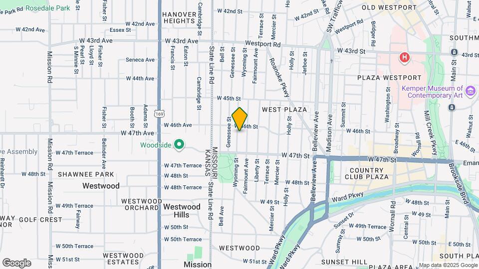 4613 Wyoming St Map and Location Details