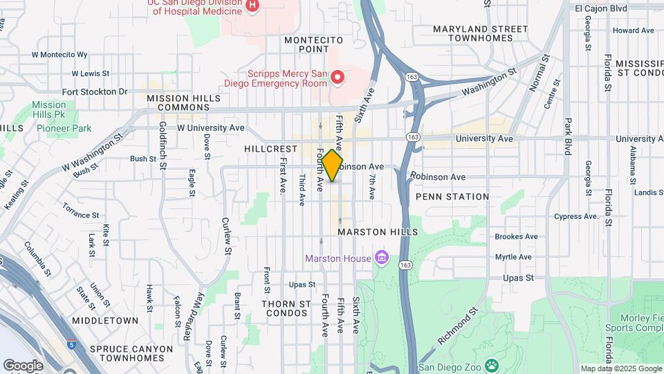 Uptown Lofts Apartments Mapa y Detalles de la Ubicación