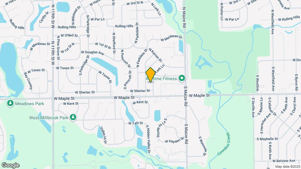 213 S Lark Ln Map and Location Details