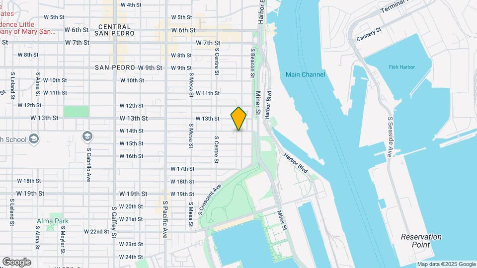 213 W 14th St Mapa y Detalles de la Ubicación