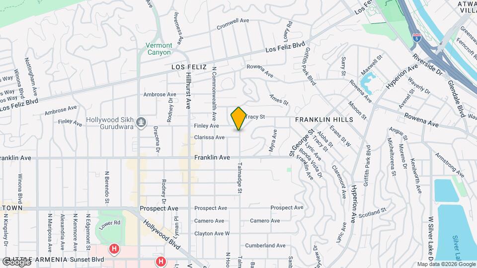 1953 Talmadge St Map and Location Details