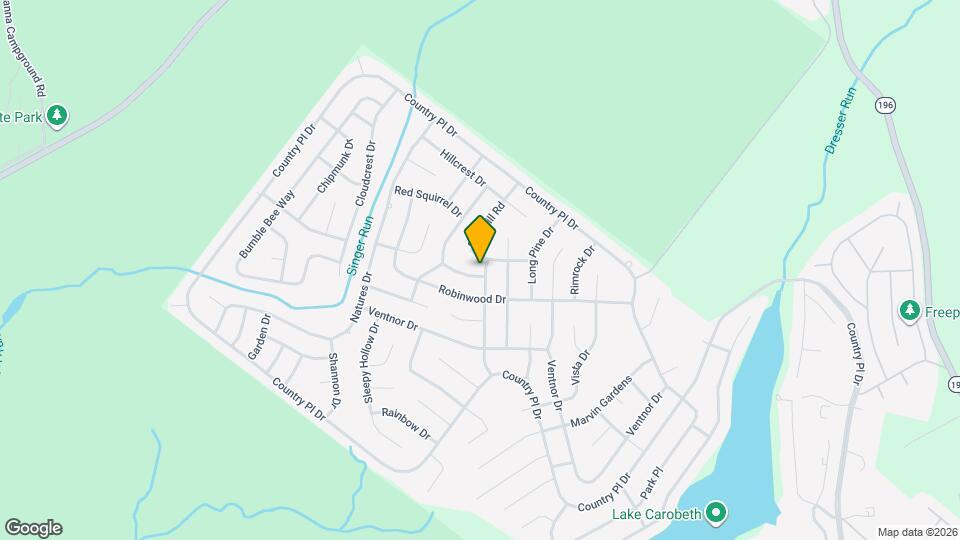 8963 Deerfield Rd Map and Location Details