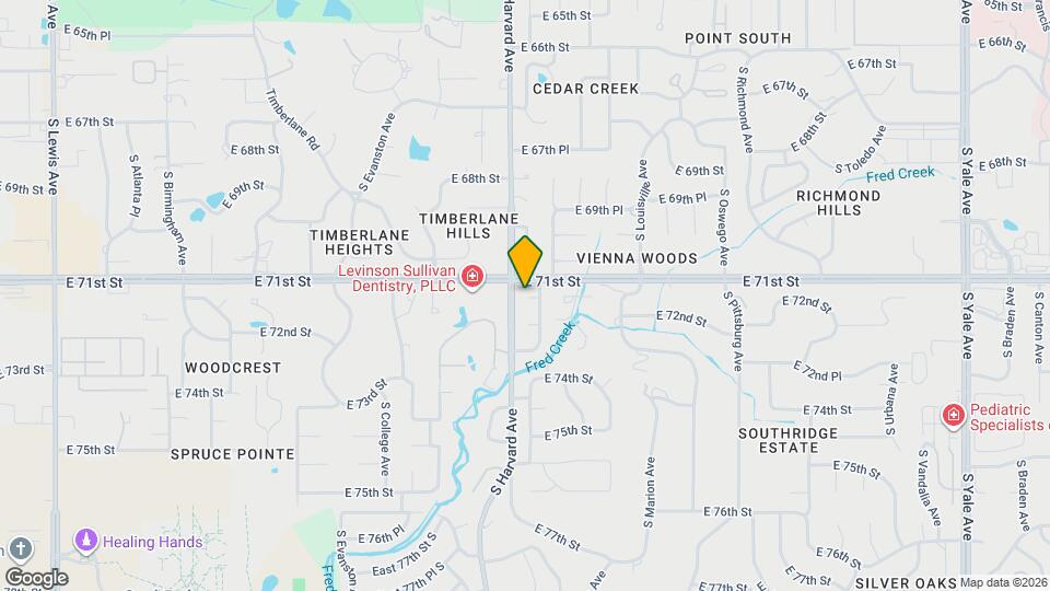 7108 S Indianapolis Ave Mapa y Detalles de la Ubicación