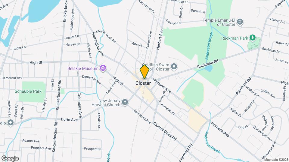 237 Closter Dock Rd Map and Location Details