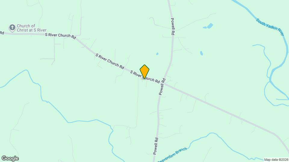 1875 S River Church Rd Mapa y Detalles de la Ubicación