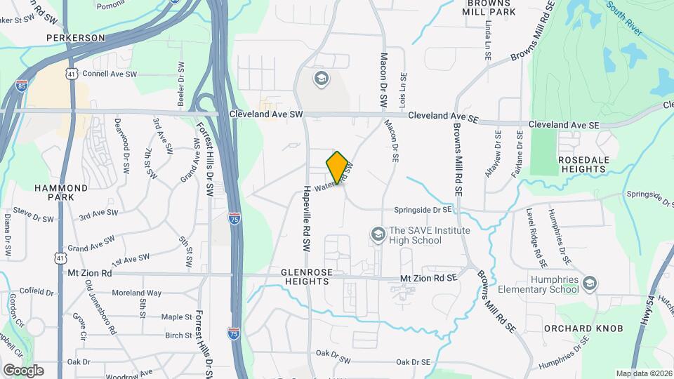 2822 Waters Rd SW Mapa y Detalles de la Ubicación