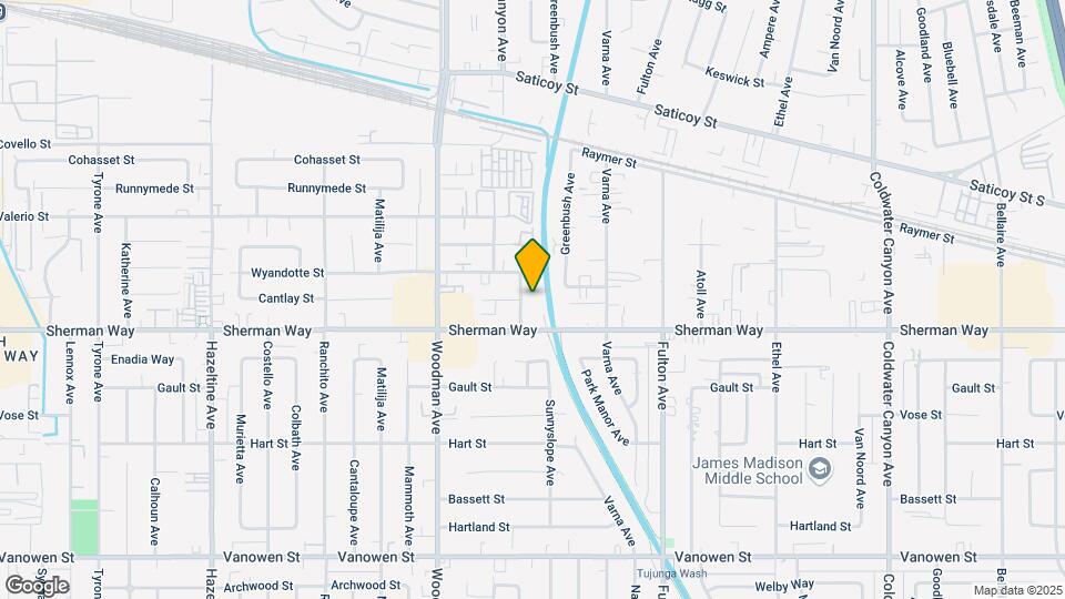 7228 Allott Ave Map and Location Details