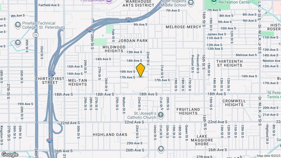 2300 17th Ave S Map and Location Details