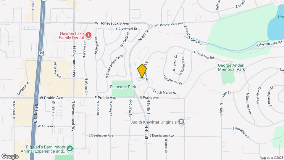 8205 N Ridgewood Dr Map and Location Details