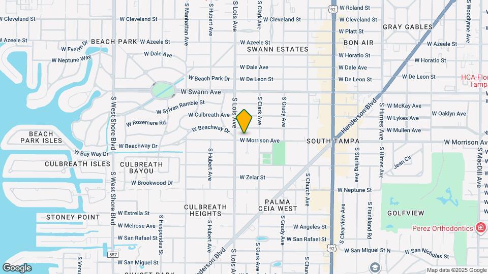 4109 W Morrison Ave Map and Location Details