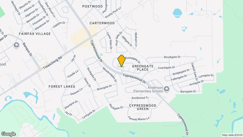 22403 Ivygate Dr Mapa y Detalles de la Ubicación