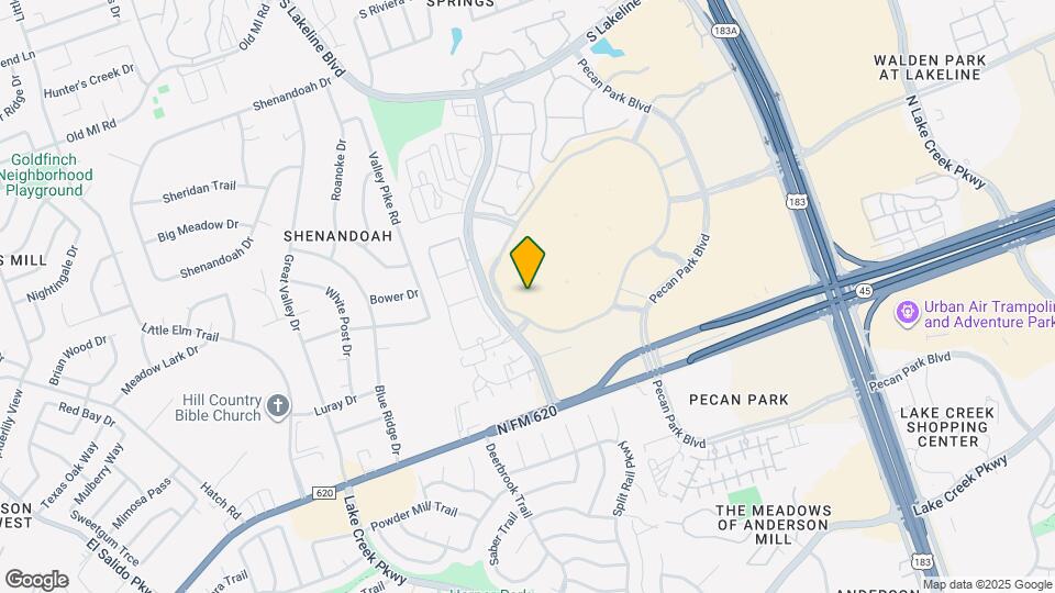 12700 Ridgeline Blvd Map and Location Details