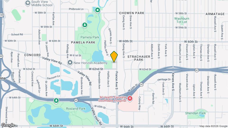 6116 France Ave S Mapa y Detalles de la Ubicación