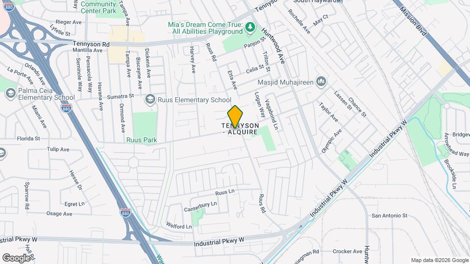 950 Folsom Ave Mapa y Detalles de la Ubicación