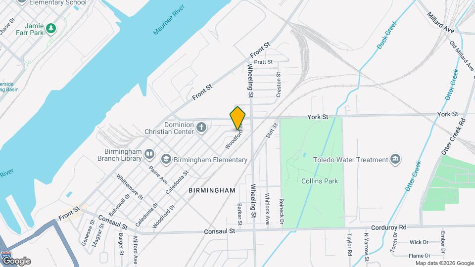 2480 Caledonia St Mapa y Detalles de la Ubicación