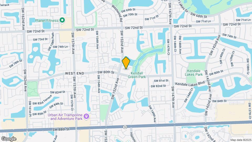 7981 SW 152nd Ave Map and Location Details