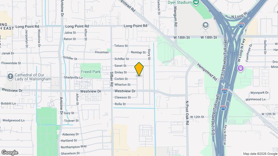 1502 Aldrich St Map and Location Details