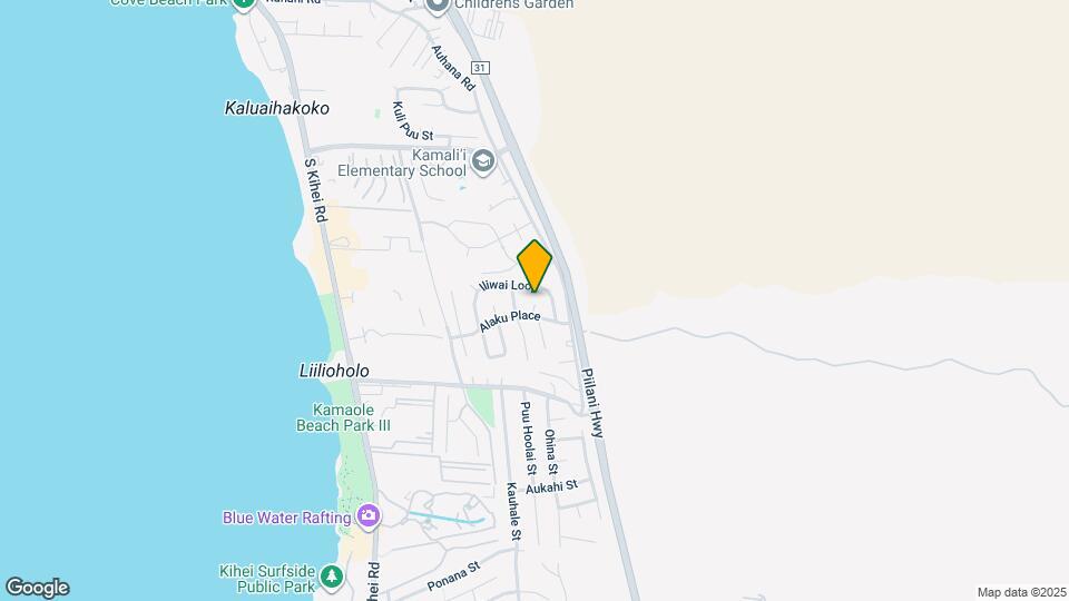 34-34A Luanaiki Pl Map and Location Details