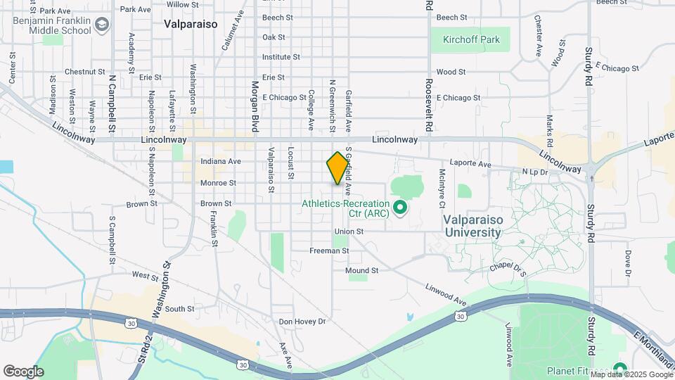 253 S Greenwich St Mapa y Detalles de la Ubicación