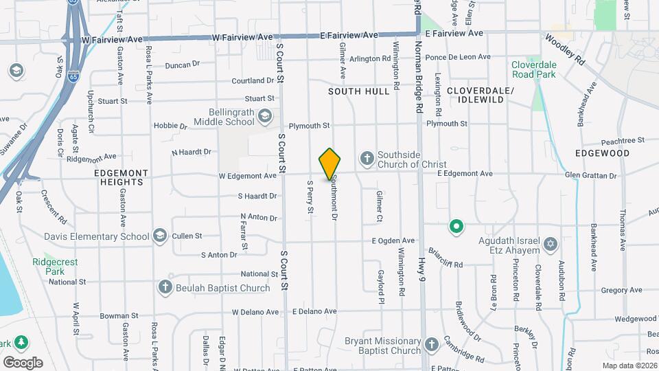 3412 Southmont Dr Map and Location Details