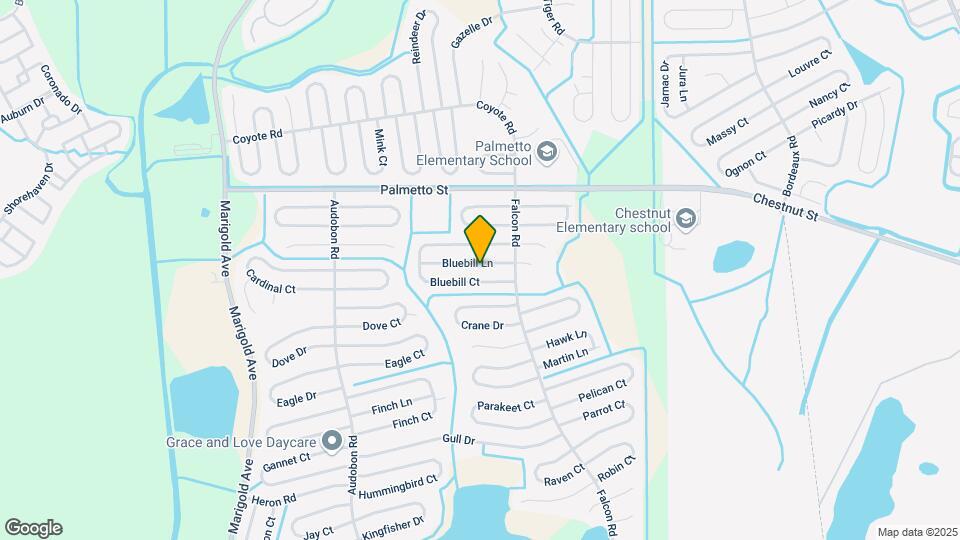 612 Bluebill Ln Mapa y Detalles de la Ubicación