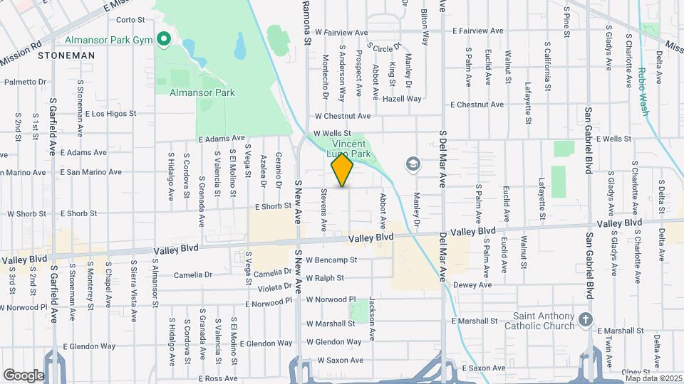 1501 Prospect Ave Map and Location Details