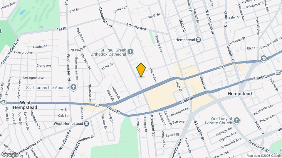 32 Cathedral Ave Map and Location Details