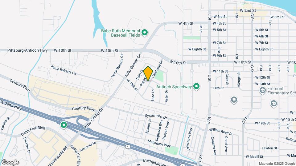 1508 Crestview Dr Map and Location Details