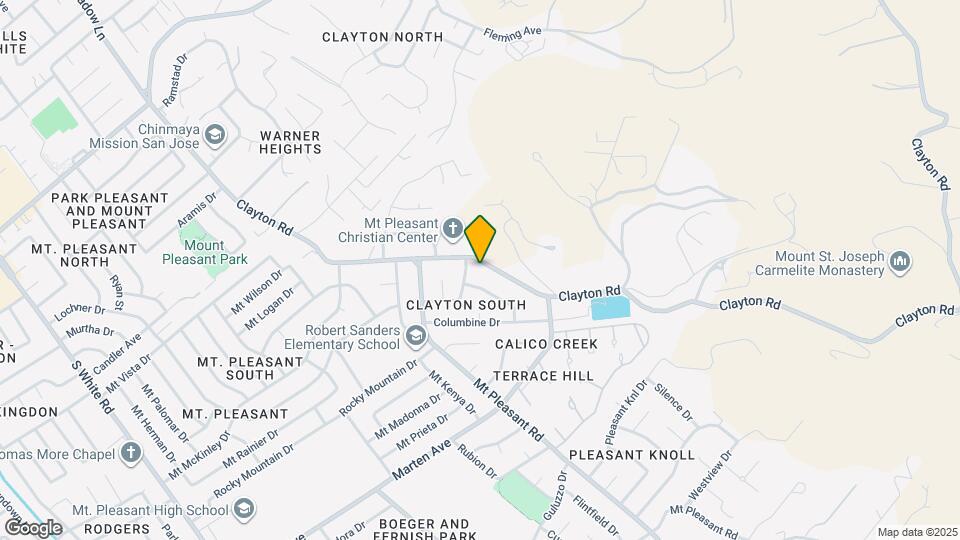 3544 Clayton Rd Map and Location Details