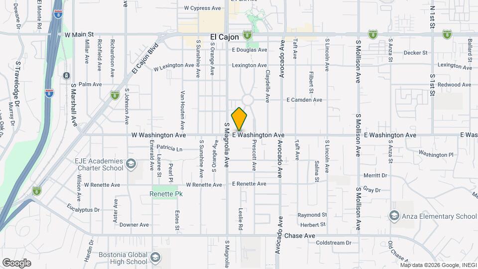 132 E Washington Ave Mapa y Detalles de la Ubicación