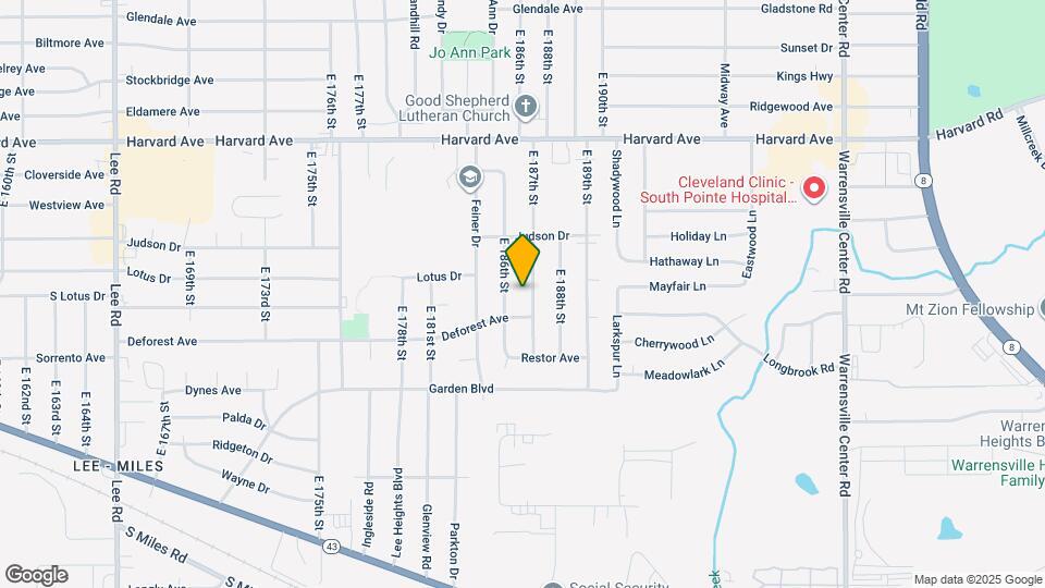4188 E 187th St Map and Location Details