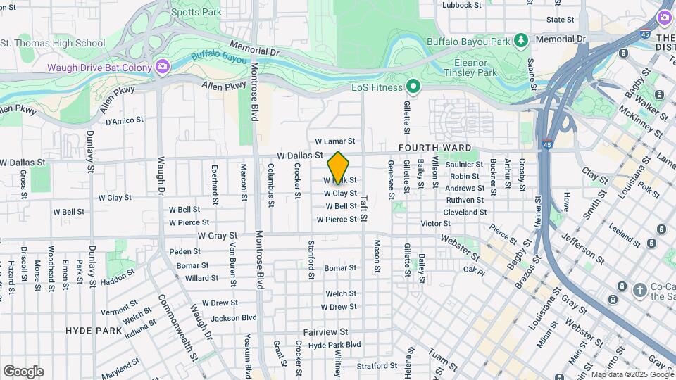 420 W Clay St Map and Location Details