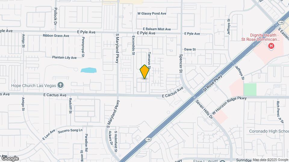 10413 Gunpowder Falls St Map and Location Details