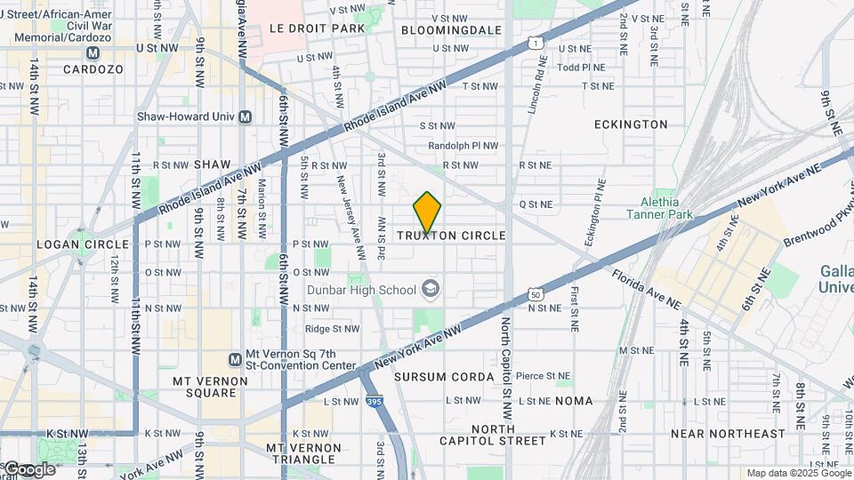 119 P St NW, Unit #2 Map and Location Details