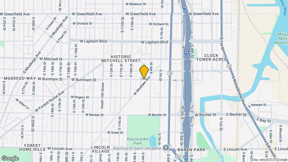 828 W Windlake Ave Mapa y Detalles de la Ubicación