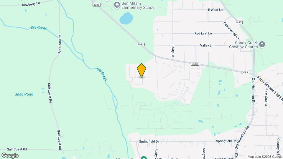16644 Lonely Pines Dr Map and Location Details