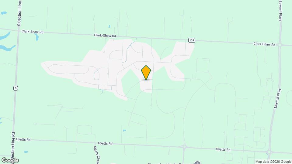 3873 Moors Edge Ln Map and Location Details