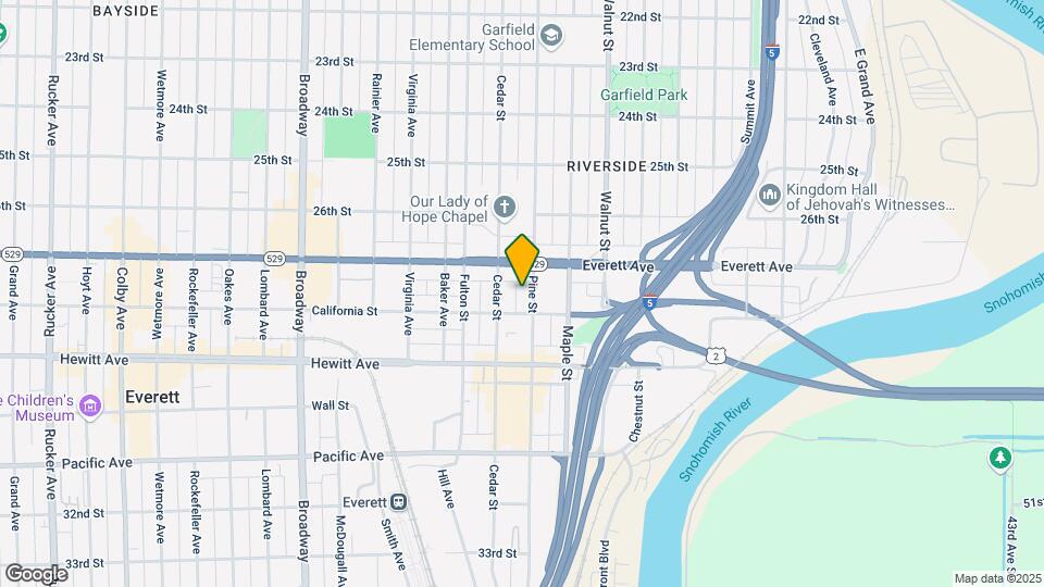 2716 Pine St Map and Location Details