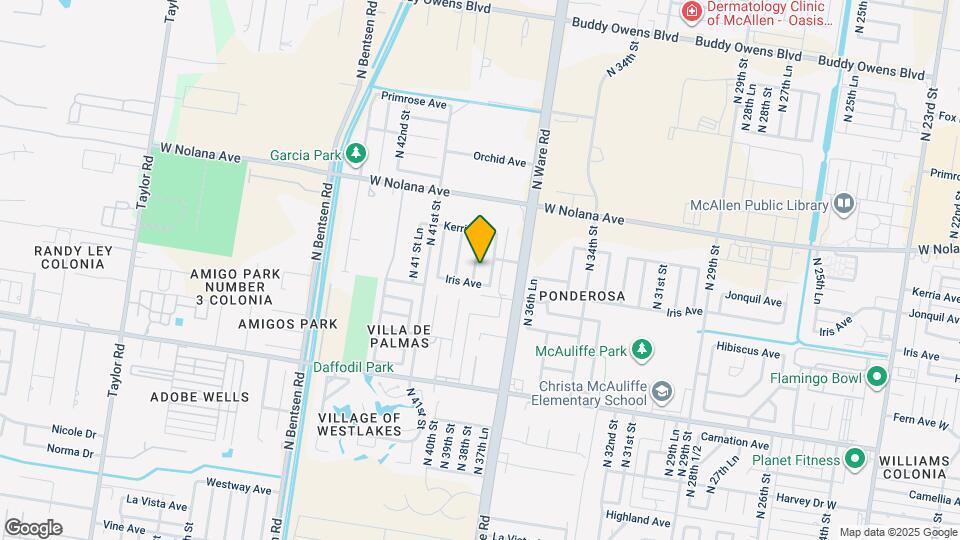 3508 N 39th St Map and Location Details