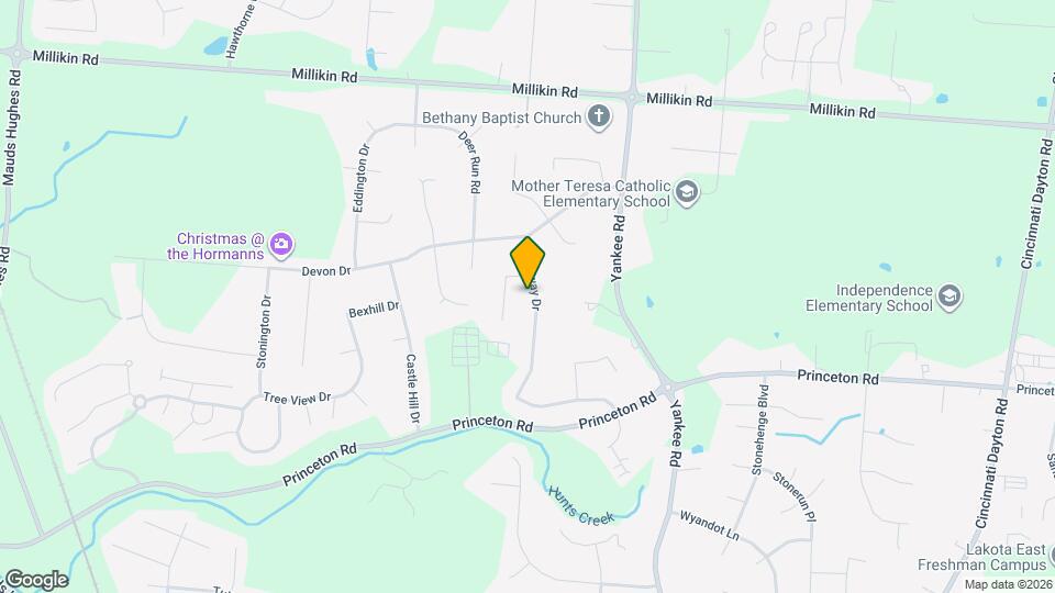 6251 Holloway Dr Map and Location Details